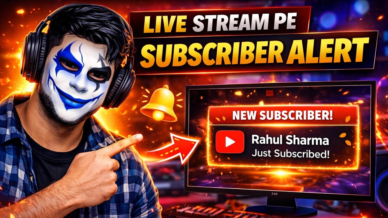 How to Add Subscriber Alert on Live Stream (OBS + Mobile) | Full Setup ...