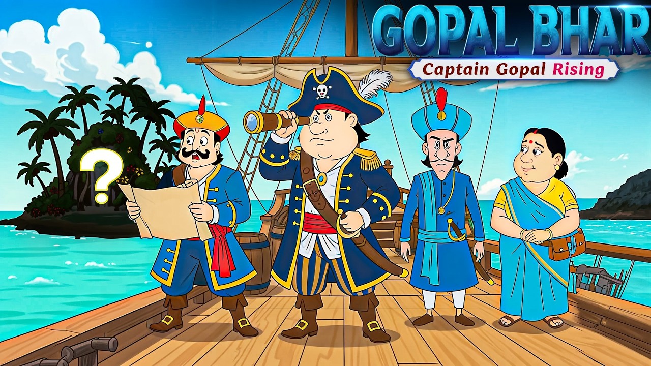 হঠাৎ গোপাল জলদস্যু! 😨 | From Joker to Pirate! 😨 Gopal’s Shocking Transformation ⚔️ | Golpo CHOKH