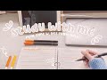 STUDY WITH ME 💌⎜BTS piano music (1 hour ARMY ver.⎜real time)