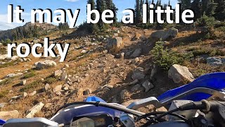 Blue Lake, Sicamous BC 2022.  Dirt Bikes, Day 2. KX450F, Husaberg TE300