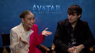 Avatar: The Way of Water Exclusive Interview - Bailey Bass and Jamie Flatters