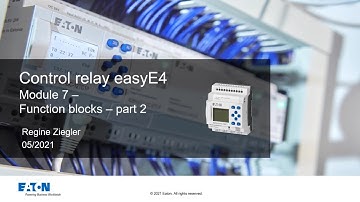Eaton easyE4: Function blocks 2