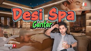 Desi Spa Center 😱| Massage in 500 only 🤯 |Androon lahore visit🤩| #vlog 2 #trending #comedy #funny