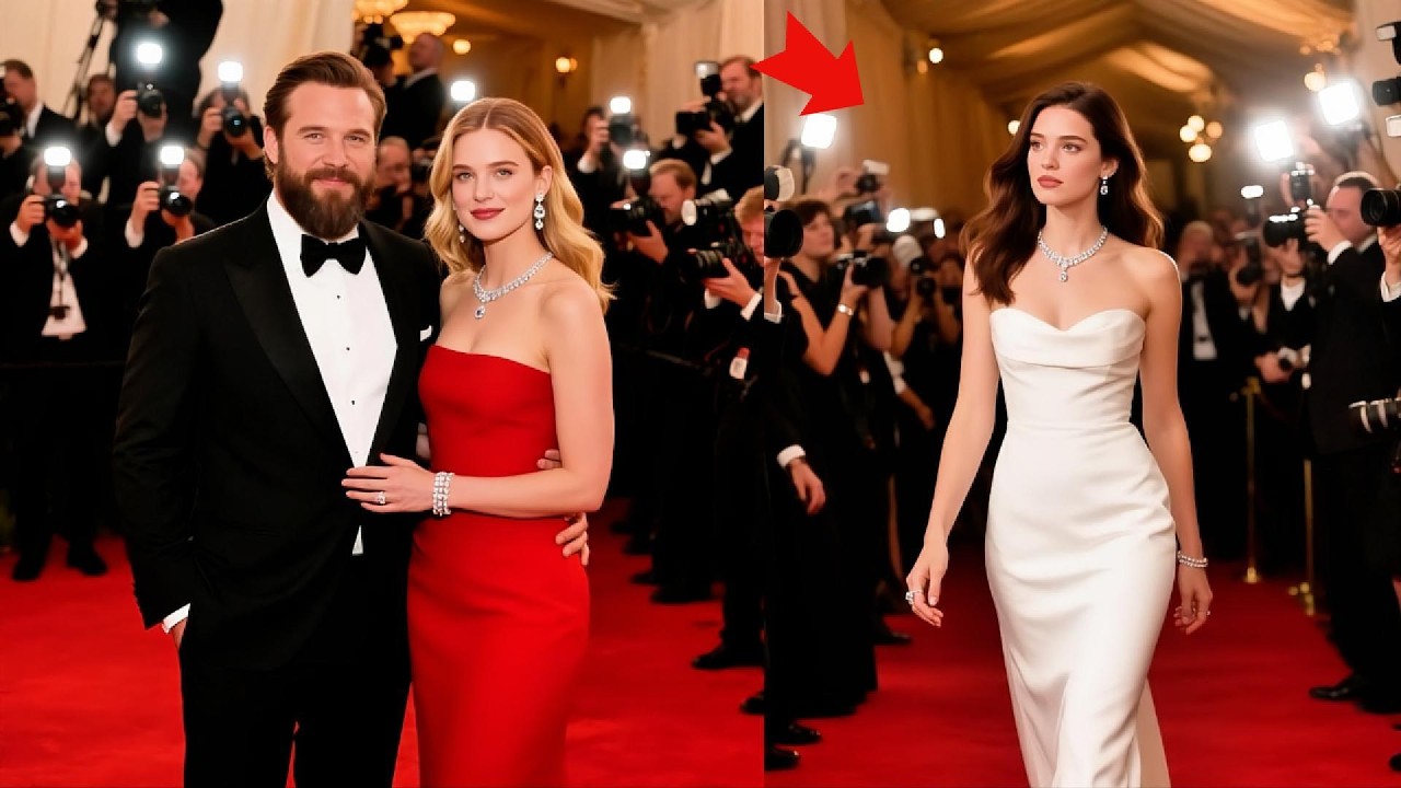 МИЛЛИАРДЕР ПОЦЕЛОВАЛ СВОЮ ЛЮБОВНИЦУ НА КРАСНОЙ ДОРОЖКЕ  ПОКА НЕ ПОЯВИЛАСЬ ЖЕНА И НЕ ЗАТМИЛА ВСЮ НОЧЬ