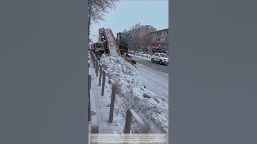 Snow removal on roads – good tools and machinery improve work efficiency