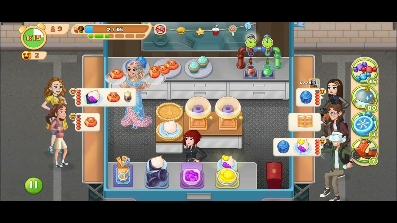 Cooking Diary-Food Truck. 3-24-22. Level 13