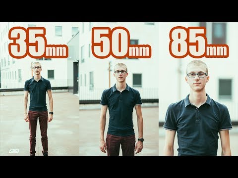 Vidéo: Différence Entre Les Objectifs 35 Mm Et 50 Mm