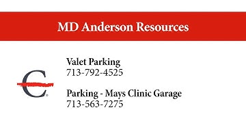 Parking at MD Anderson