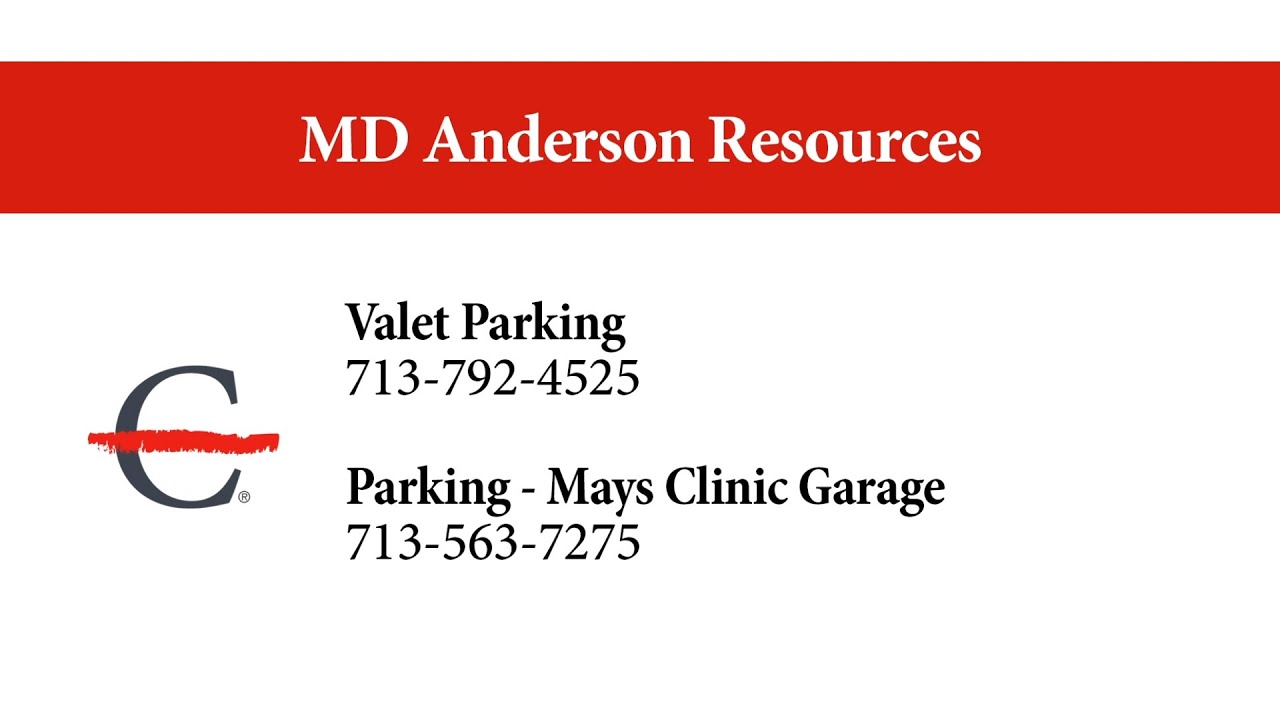 Parking at MD Anderson YouTube - Maxresdefault