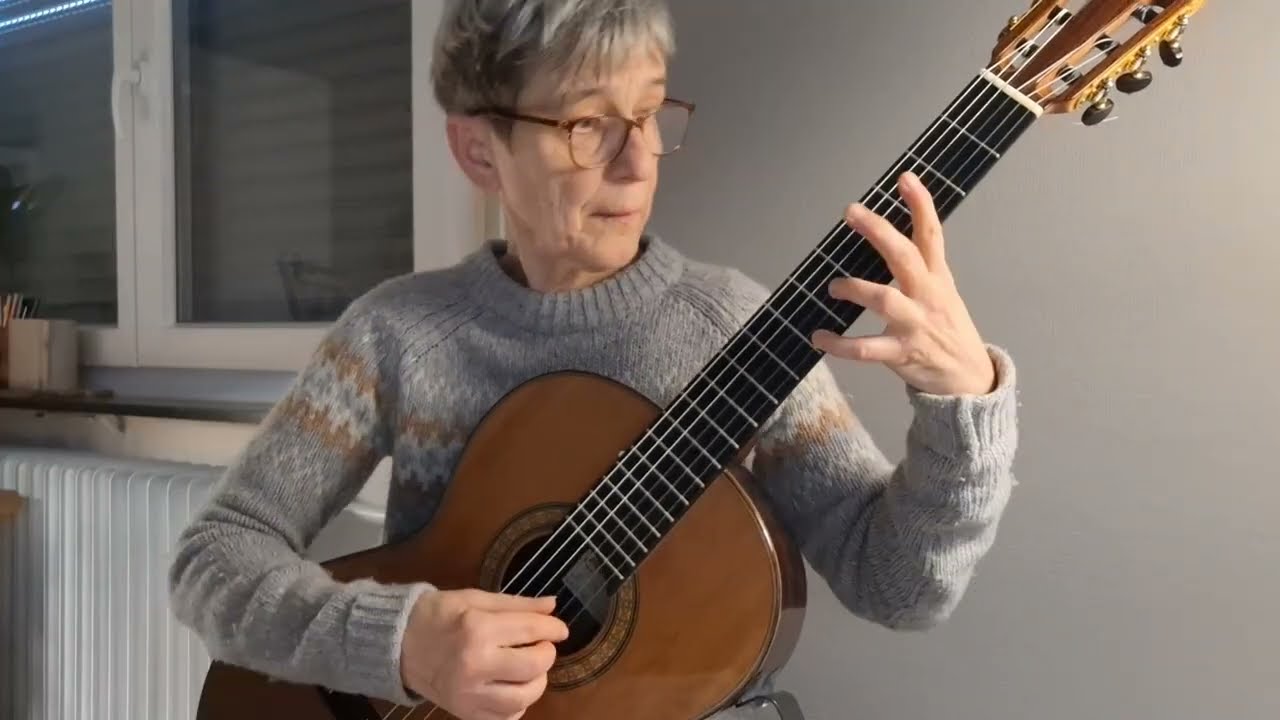 Largo from the Lute Concerto in D major by Antonio Vivaldi (solo part)