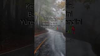 Bazen Birinin Yüreğinde Kendini Yitirirsin