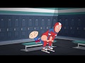 Family Guy - Stewie assists a speed skater