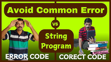 Common Error in String Program | Count Vowel & Consonant | Shift Vowel to Next Character in Java