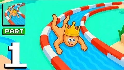 Aquapark.io Part 1 Gameplay Walkthrough Android IOS/(Best Games For Android And IOS)