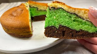 How To Bake 3-Colour Cake!