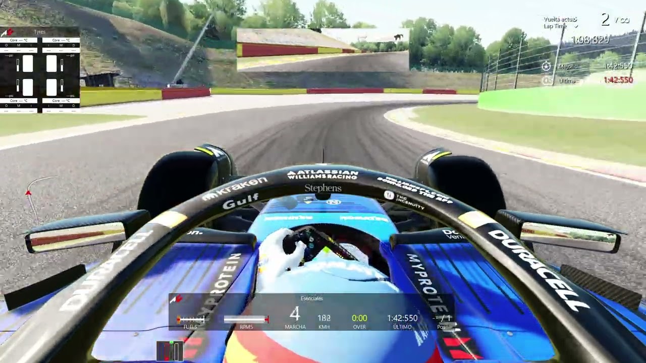 SPA FRANCORCHAMPS 1:39:446 ASSETTO CORSA FW47 MOD