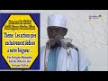 Khoutba Imam Serigne Rafahi Mbacké du vendredi 23 septembre 2016