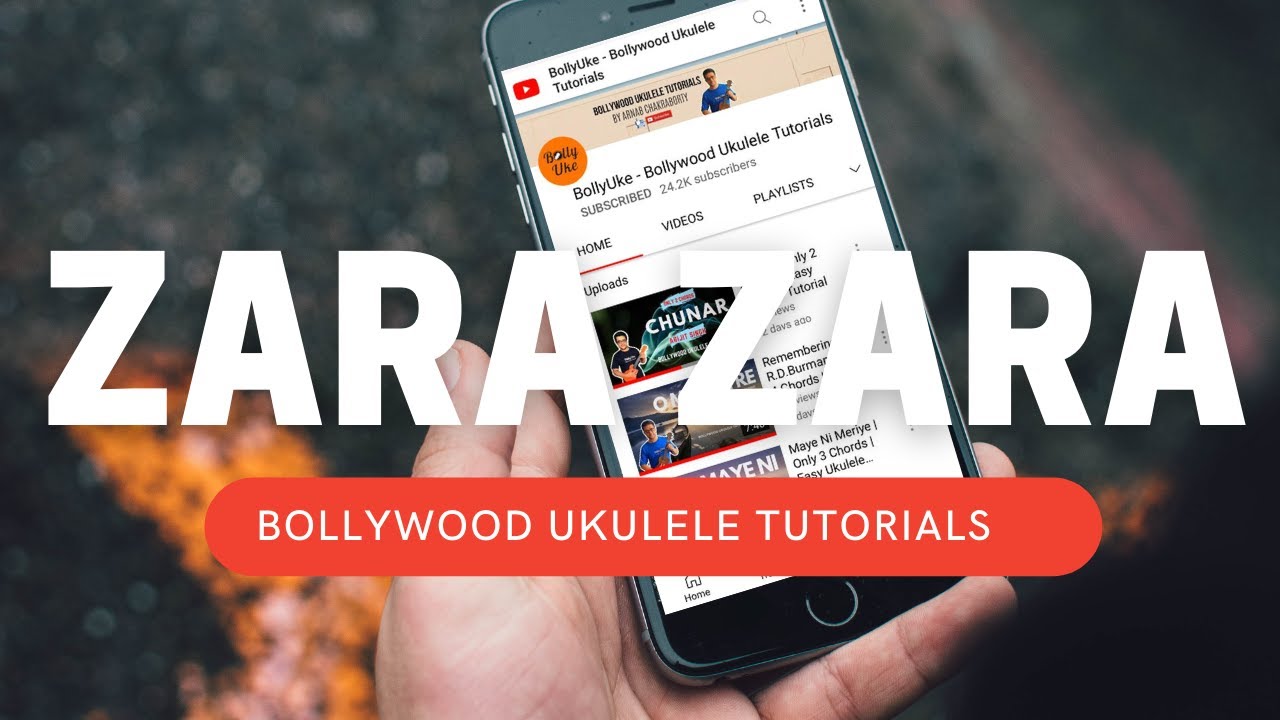 Zara Zara Easy Chords Ukulele Tutorial YouTube