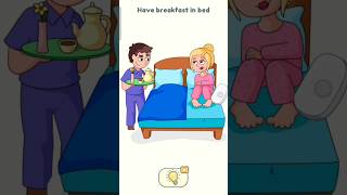 Dop 2 ( Delete One Part ) Have breakfast in bed 🛏️ #dop2 #shortsfeed #iambot  #youtubeshorts #games