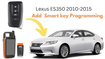 Lexus ES350 2015 | Smart Key | Programming Steps | VVDI Keytool Max+obd