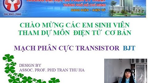 Bài tập các dạng phân cực cho bjt năm 2024