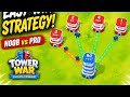 Tower war game play challenge part-1 (android, iOS)
