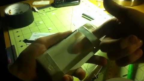 Duct tape IPod case.