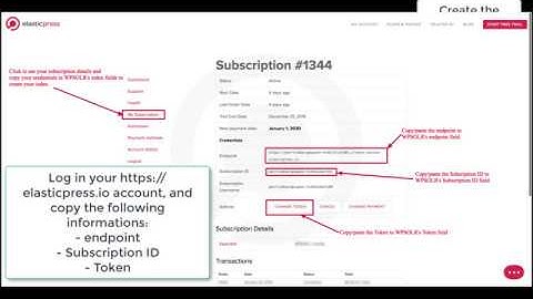 Create an index with Elasticpress.io (WPSOLR plugin)