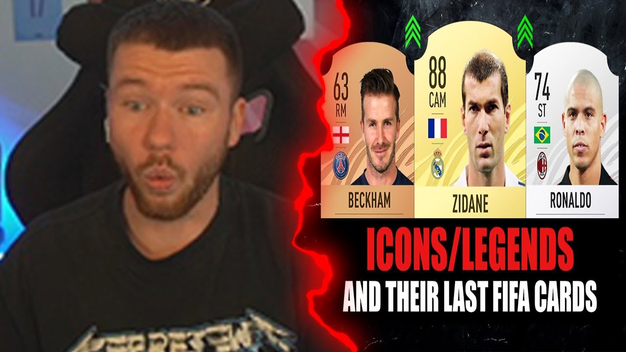 REAKTION auf ICONEN UND IHRE LETZTEN FIFA KARTEN😱🔥
