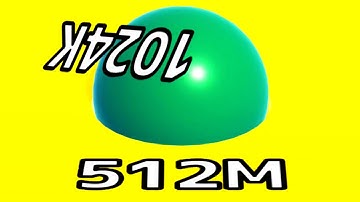 Ball Run Infinity Number Up To (128M, 256M, 512M, 1024M) ! All Levels Gameplay Part 318 android, ios