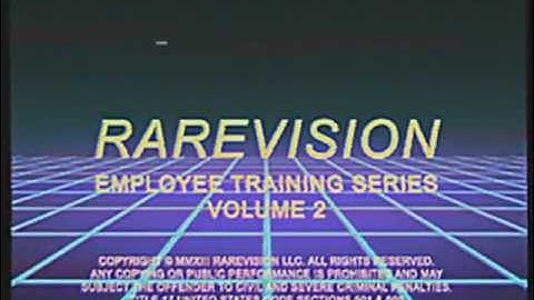 Rarevision 80s VHS Training Video Intro