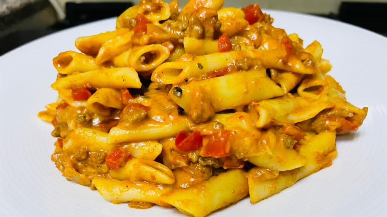 ബീഫ് മക്ക്രോണി // Beef Pasta Recipe// Beef Macaroni Recipe In Malayalam