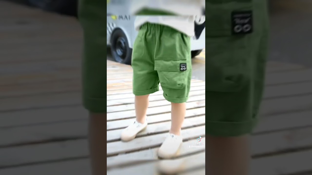 High Quality Plain Cotton Shorts for Boys Fashion Casual Cargo Short Pants 1-10 Years Old