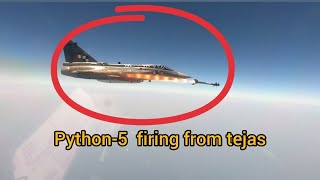 Tejas firing python-5. #DRDO.