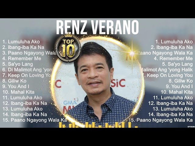 Renz Verano Greatest Hits ~ Best Songs Tagalog Love Songs 80's 90's Nonstop class=