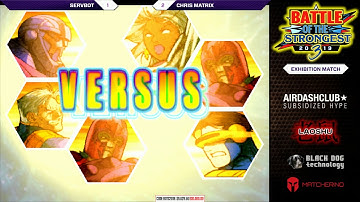 MVC2 @ Battle Of The Strongest 3 - SERVBOT VS CHRIS MATRIX [4K/60fps]