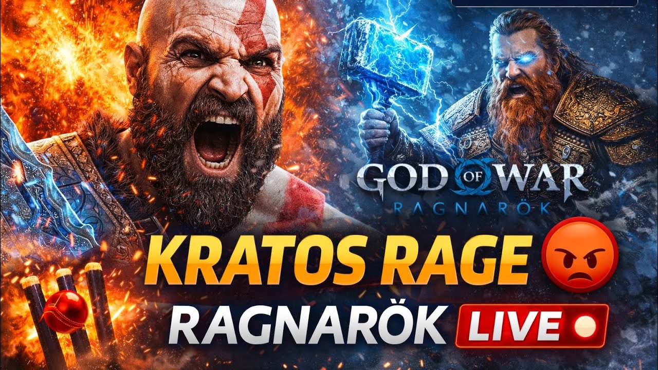 Kratos Returns! 🧔⚔️ God of War Ragnarök LIVE Hindi | PS5 Gameplay 