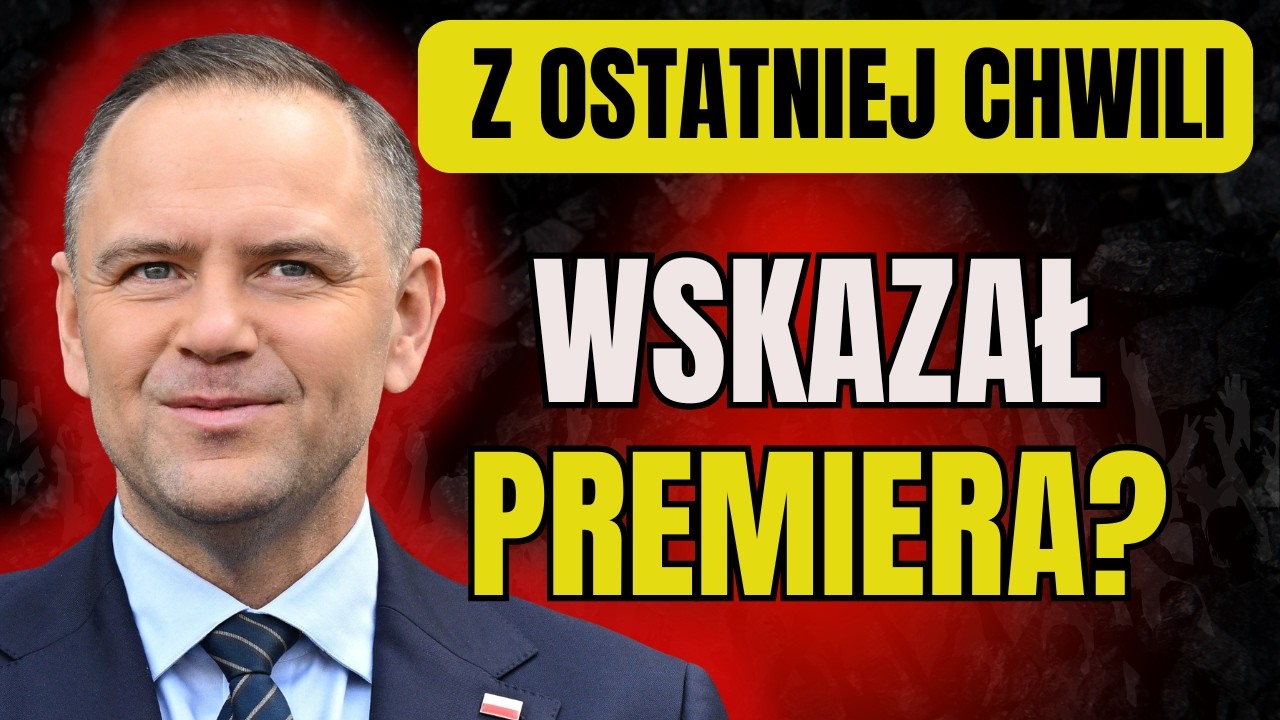 NAWROCKI ujawnia kogo widzi jako PREMIERA! Trump reaguje, a Trzaskowski u 