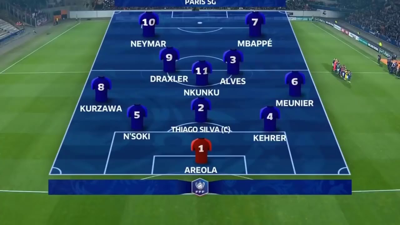 GSI Pontivy vs PSG 0 4 Highlights Goals 2019