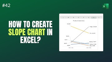 How to Create Slope Chart or Graph in Excel using Examples - Shiva Charan