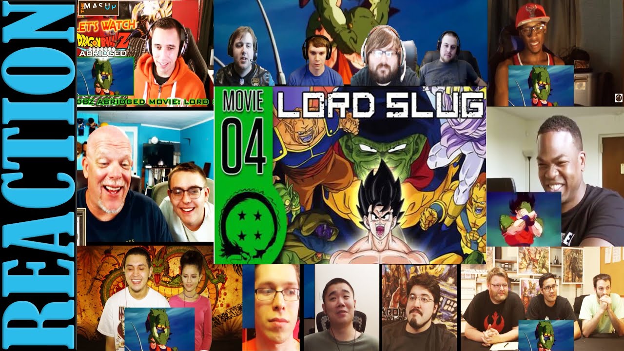 DragonBall Z Abridged MOVIE: Lord Slug - TeamFourStar (TFS) REACTION MASHUP