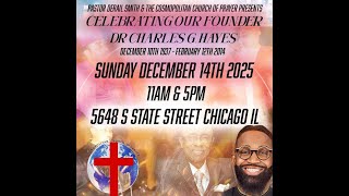 Thank You For Joining Our Dr Charles G. Hayes Celebration Service | Share, Like, and Comment!