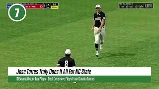 D1Baseball Top 10 Plays - 2021 CWS Teams from the Season