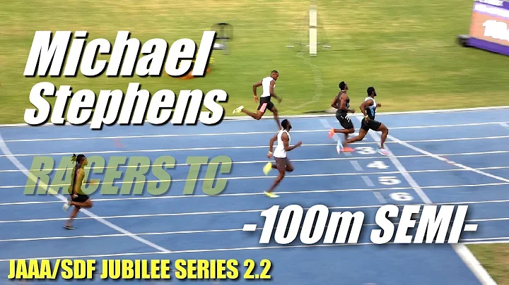 Michael Stephens | Racers Track Club | 100m SEMI 2...