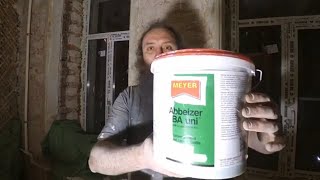 Alligator Abbeizer BA UNI paint remover. Best and safest for indoor work. How to remove old paint.