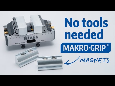 NEW! Magnetic Makro•Grip® Contour Jaws - video from LANG Technik