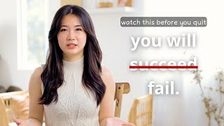 De-influencing you from quitting your corporate job
