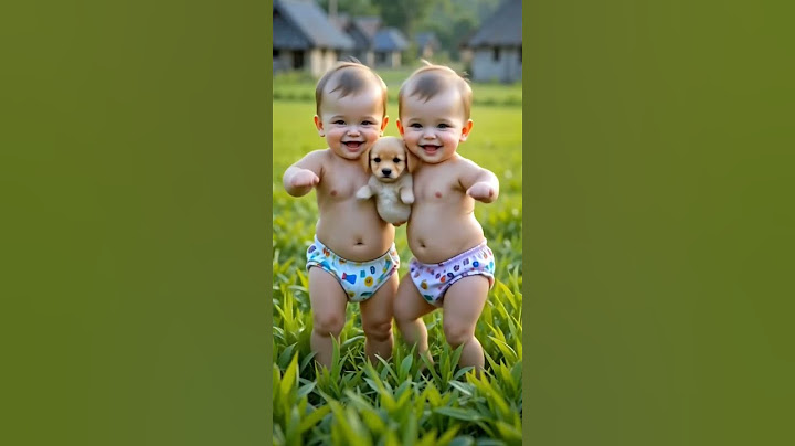 Cutest Baby Twins Holding a Puppy 🐶 | Heartwarming Moment in Nature