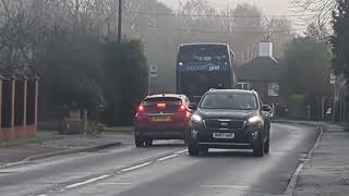Here is the Stagecoach Gold 10771 on the number 20 in Normandy Sunday 21 December 2025