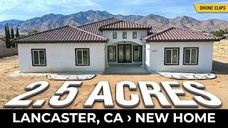 Brand New Construction 2 5 Acres of Blank Canvas - Lancaster CA